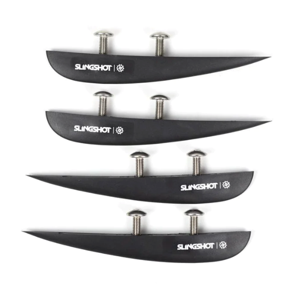 6" Wake Fin- pack of 4, Black V2