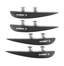 6" Wake Fin- pack of 4, Black V2