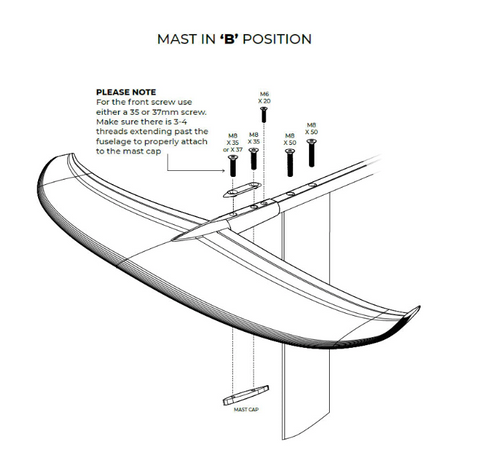 Slingshot Hover Glide Foil Tightening Shim